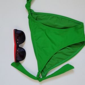 Hula Honey String Bikini Bottoms Swimsuit Separates Green Small New 4/25